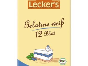 Gelatina Alba Bio 12 Foi – 20g Lecker`s