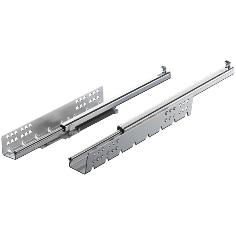 Reducere 14% - Glisiera Idealslide, Instalare cu Pini, cu Amortizare, L350 mm, Extensie Partiala 1 Glisiera Idealslide