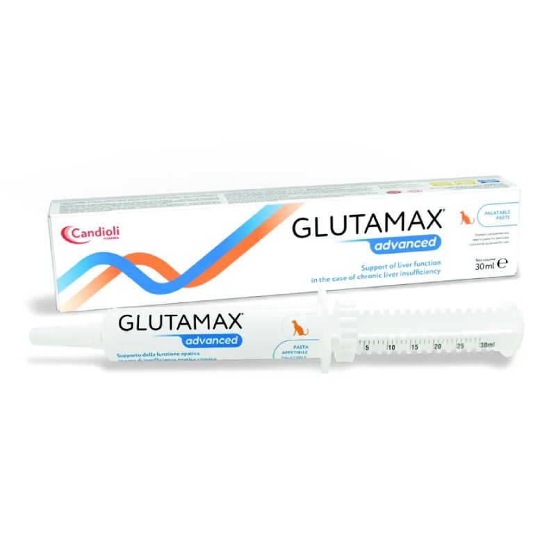 Reducere 25% - GLUTAMAX Advanced pasta, supliment hepatic pentru caini, 30 ml 1 GLUTAMAX Advanced pasta