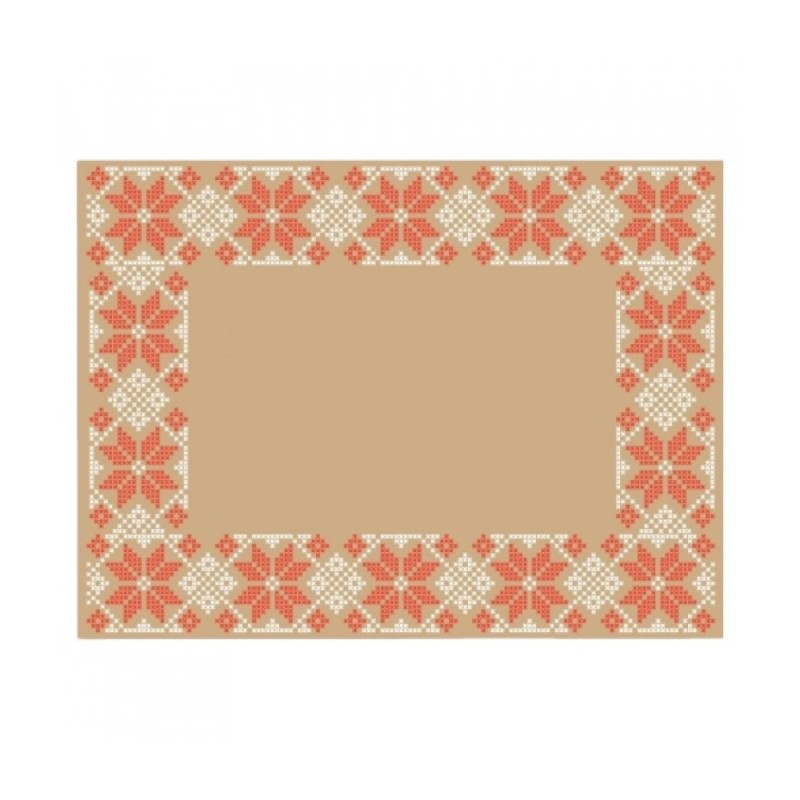Reducere 14% - Hartie pentru Tava, Model Traditional, Natur 30 x 40 cm, 1000 Bucati 1 Hartie pentru Tava