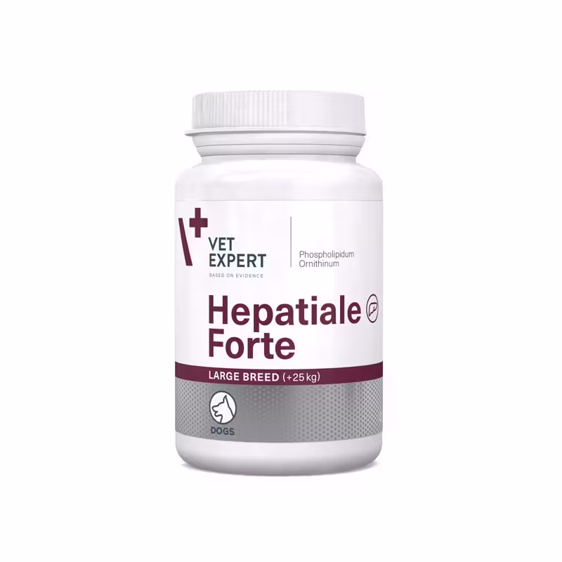 Reducere 65% - Hepatiale Forte Large Breed 550 mg, 40 tablete 1 Hepatiale Forte Large Breed 550 mg