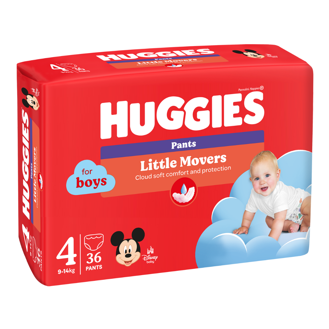 Reducere 25% - Scutece chilotel, Baieti, Marimea 4, 9-14 kg, 36 bucati, Huggies 1 Scutece chilotel