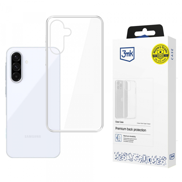 Reducere 55% - Husa pentru Samsung Galaxy A56 A566 / A36 A366, 3MK, Clear, Transparenta 1 Husa pentru Samsung Galaxy A56 A566 / A36 A366