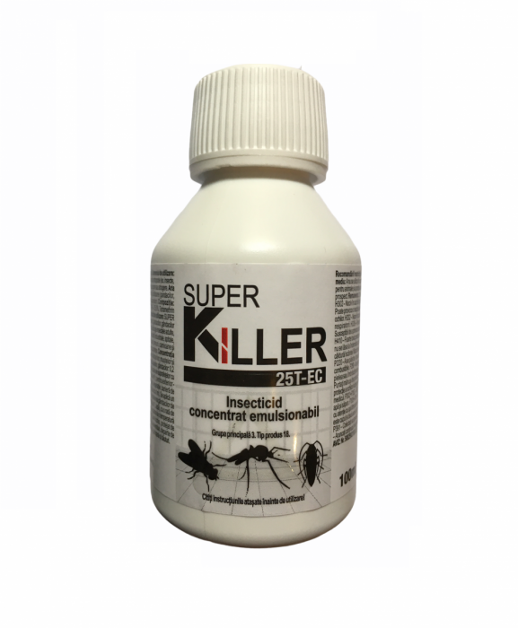 Reducere 33% - Insecticid Super Killer 25T - EC, 100 ml 1 Insecticid Super Killer 25T - EC