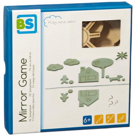 Reducere 44% - Joc educativ de logica, Imagini in oglinda, 6 ani+, BStoys GA293 1 Joc educativ de logica