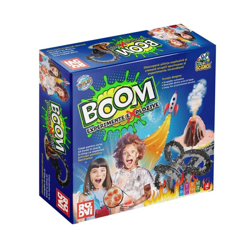 Reducere 14% - Joc Educativ, Roovi, Boom Experimente Explozive 1 Joc Educativ