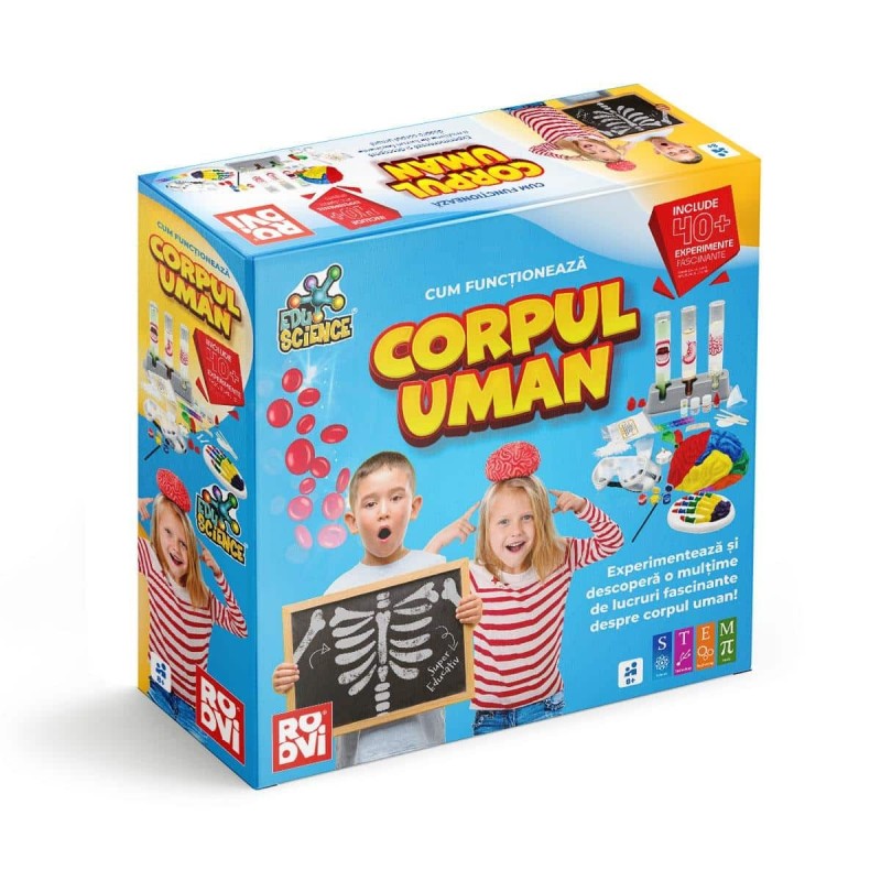 Reducere 14% - Joc Educativ, Roovi, Cum Functioneaza Corpul Uman 1 Joc Educativ