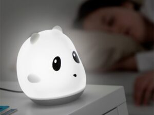 Lampa tactila reincarcabila din silicon Panda LED InnovaGoods