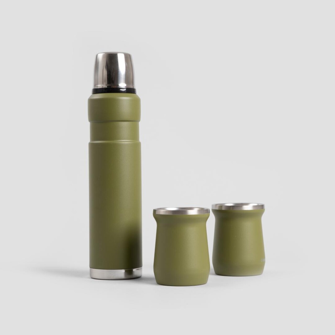 Reducere 40% - Termos Oslo, Homla, 800 ml, inox/polipropilena/silicon, verde 2 Homla