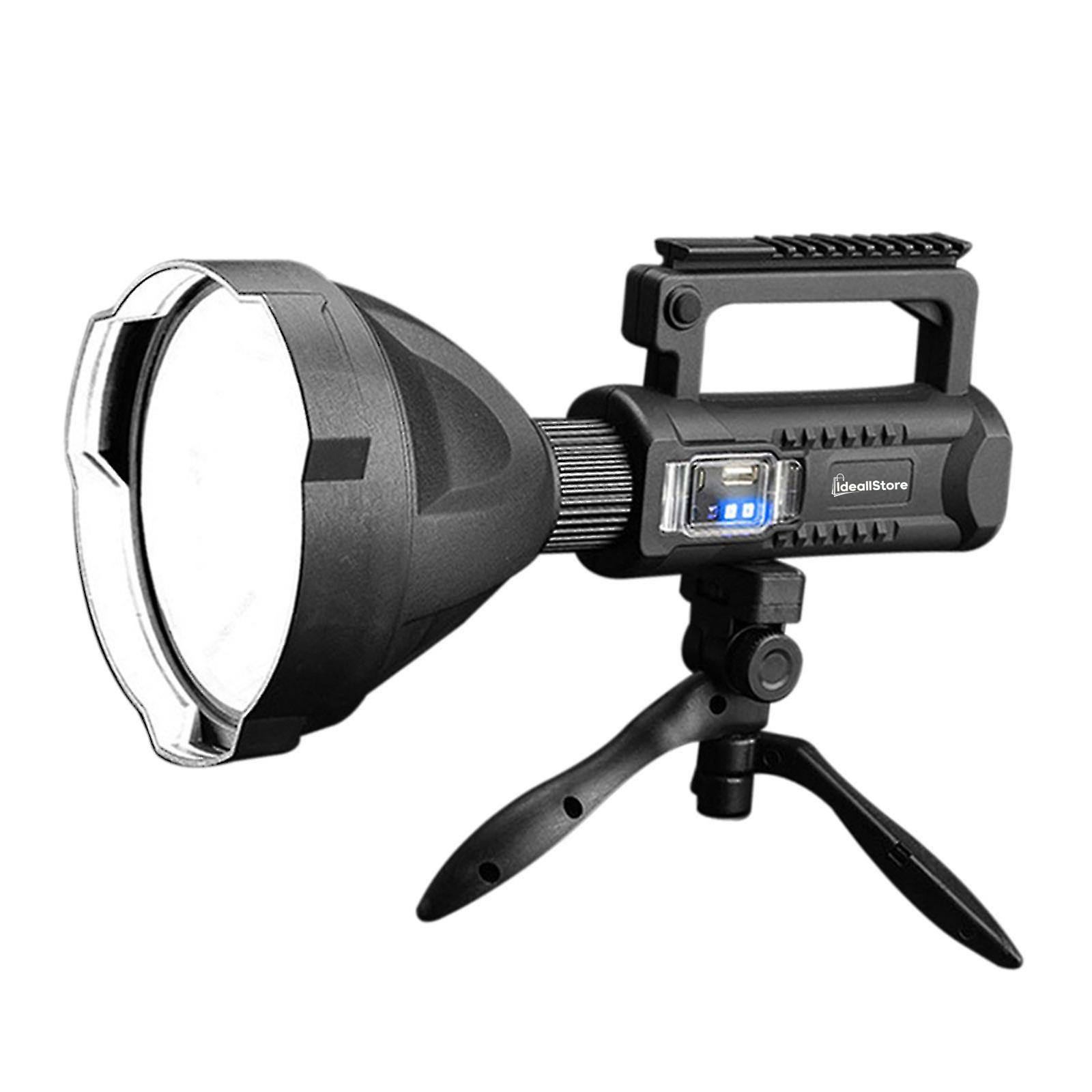 Reducere 41% - Lanterna LED DEPOX , Search Master, reincarcabila, 4 moduri iluminare, trepied inclus 1 Lanterna LED DEPOX
