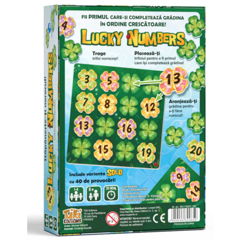 Reducere 49% - Lucky Numbers, limba romana 2 limba romana