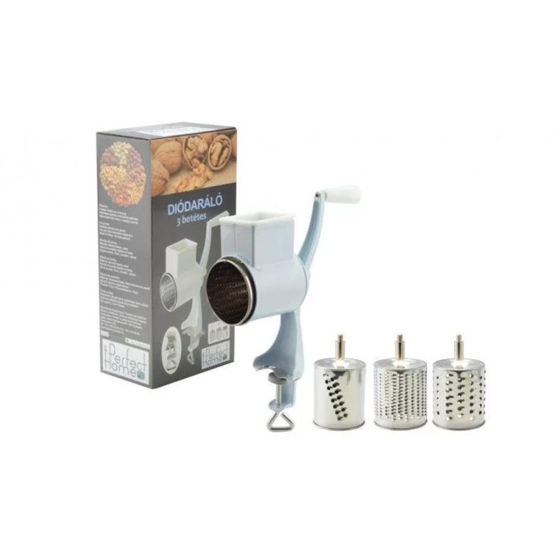 Reducere 14% - Masina de Macinat Nuca, Branza, Seminte, 3 Site, Perfect Home 1 Masina de Macinat Nuca