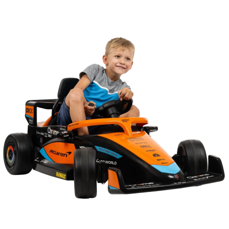 Reducere 69% - Masinuta electrica Chipolino McLaren Formula 1 orange 1 Masinuta electrica Chipolino McLaren Formula 1 orange