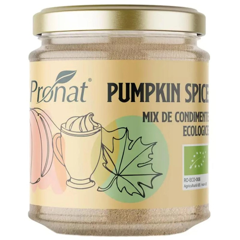 Reducere 14% - Mix de Condimente Pumpkin Spice, Bio, 90 g 1 Mix de Condimente Pumpkin Spice
