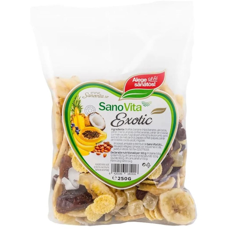 Reducere 14% - Musli Exotic, Sanovita, 250 g 1 Musli Exotic