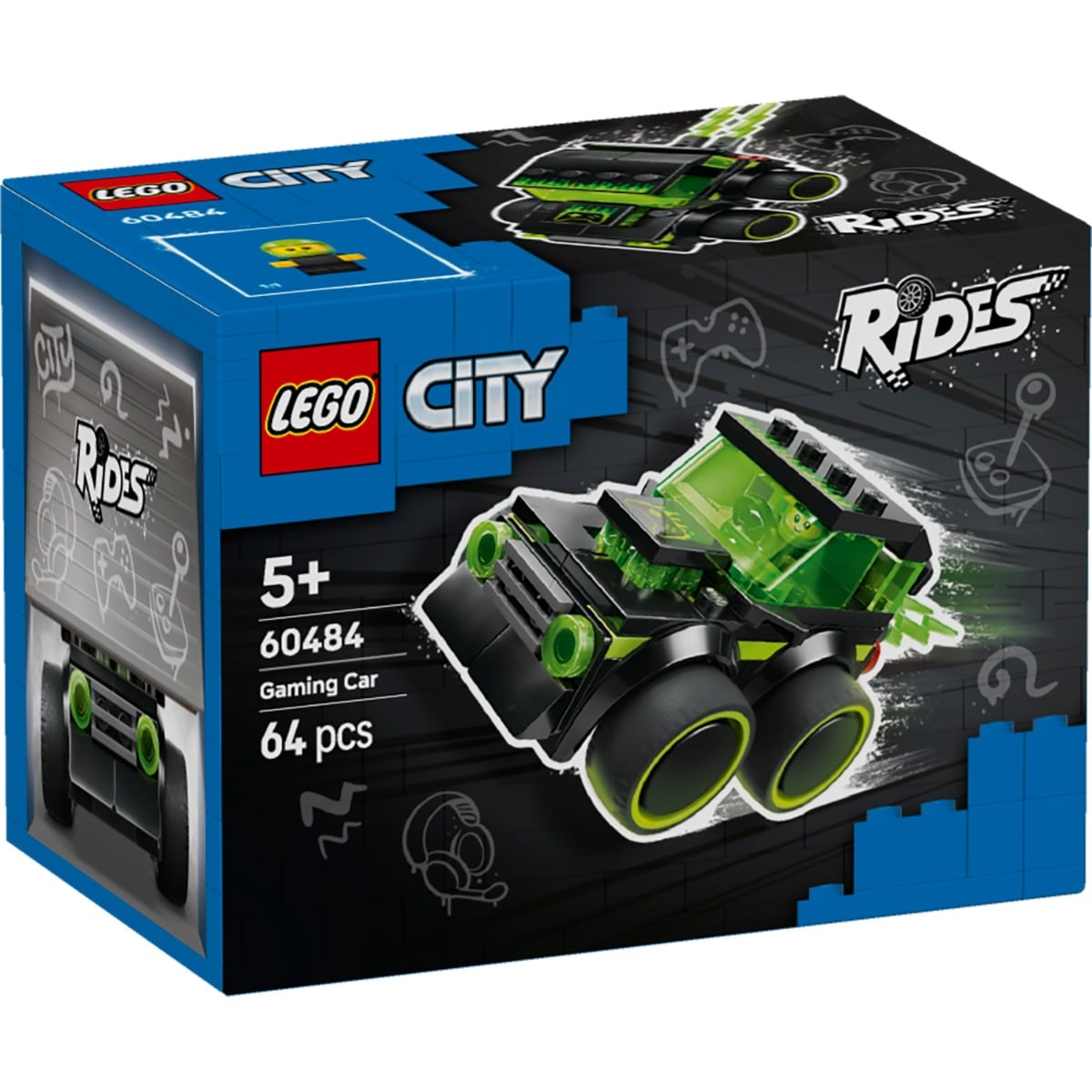 Reducere 20% - LEGO® City - Vehicule - Masina de curse din jocuri video (60484) 1 LEGO® City - Vehicule - Masina de curse din jocuri video (60484)