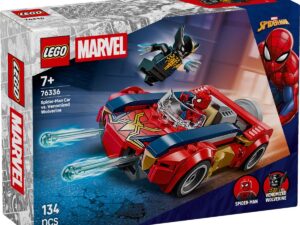 LEGO® Super Heroes - Omul Paianjen in masina vs Wolverine venomizat (76336)
