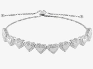 Bratara din Argint Silver Hearts