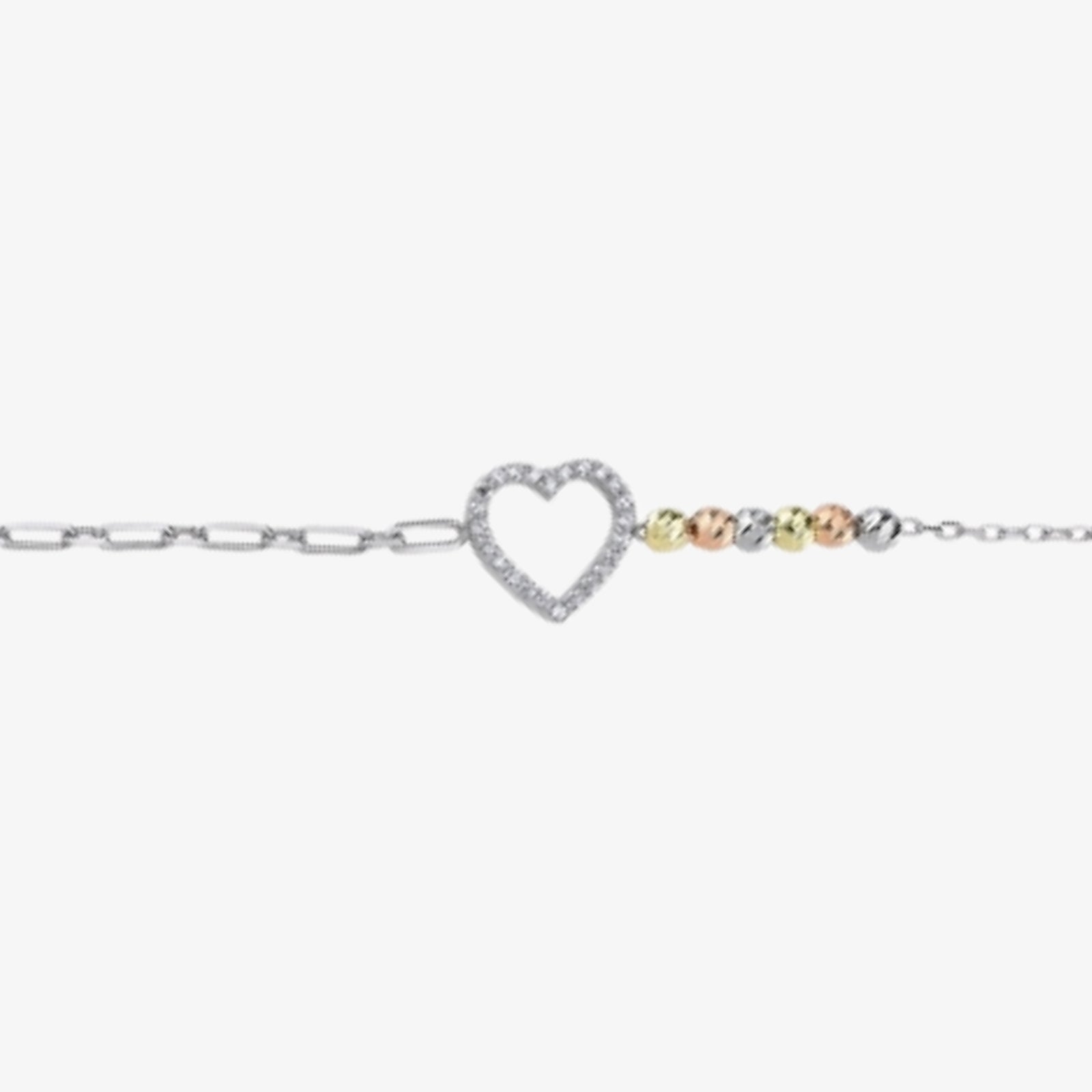 Reducere 38% - Bratara din Argint Complex Heart 1 Bratara din Argint Complex Heart