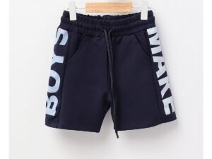 Pantaloni scurti Boys Make bleumarin