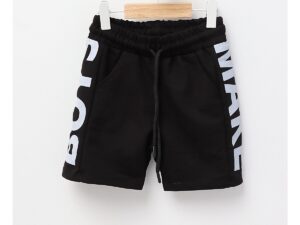 Pantaloni scurti Boys Make negru