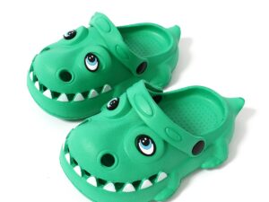 Papuci de spuma Croco-Dino model verde