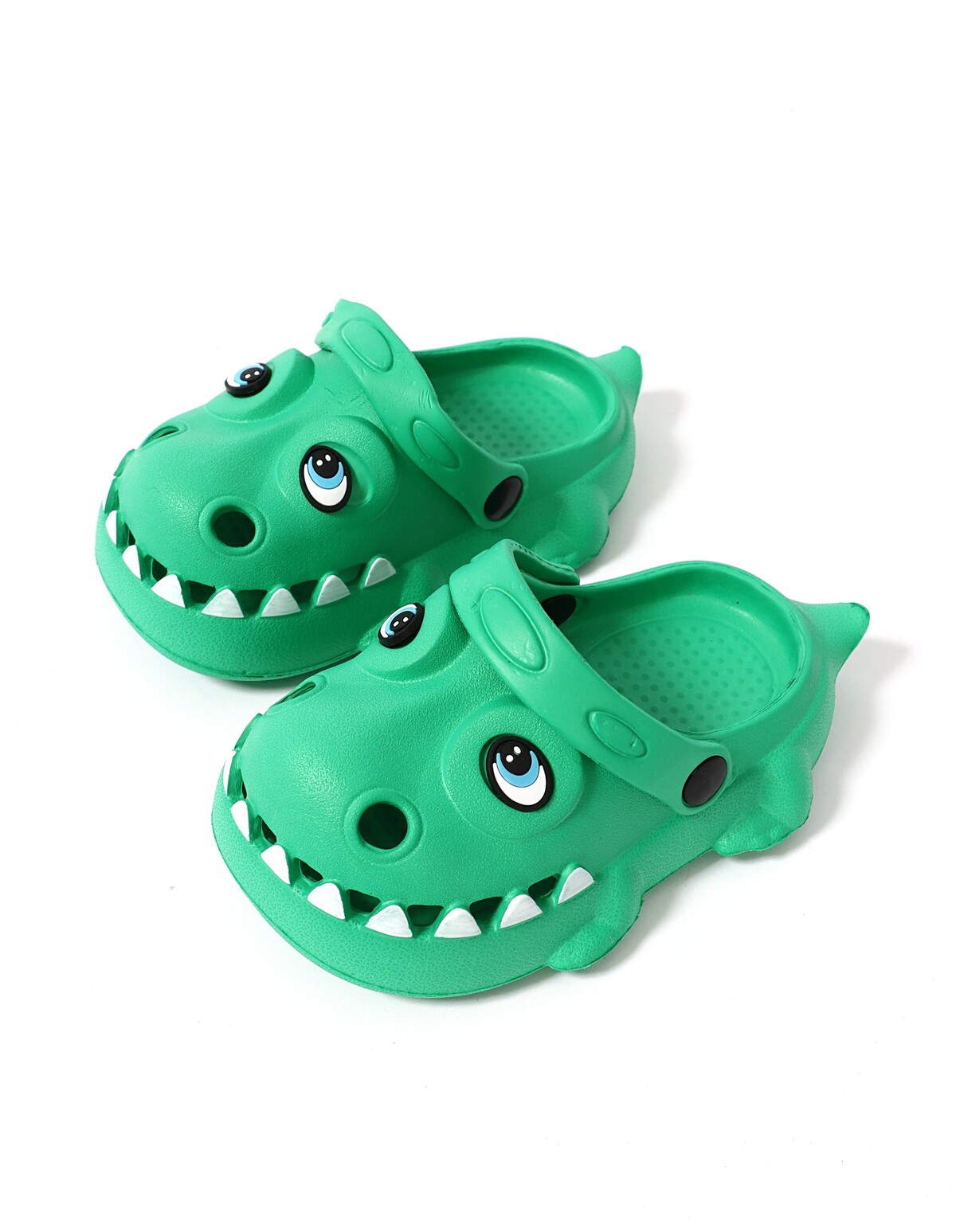 Reducere 40% - Papuci de spuma Croco-Dino model verde 1 Papuci de spuma Croco-Dino model verde