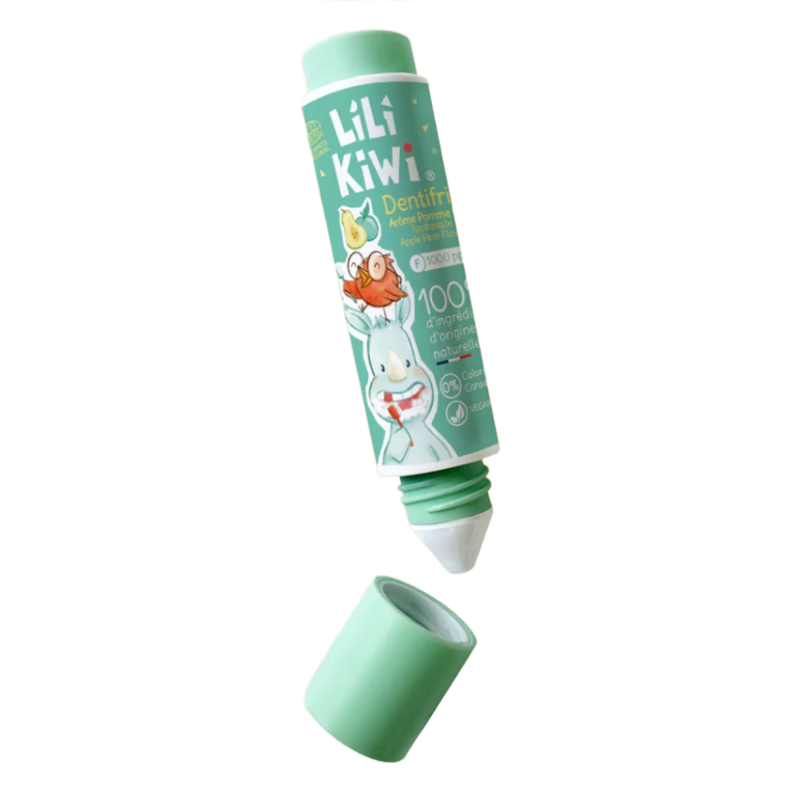 Reducere 10% - Pasta de dinti pentru copii, 3-12 ani, Mar si para, 30 ml, Lilikiwi 1 Pasta de dinti pentru copii