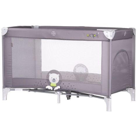 Reducere 46% - Patut pliabil Chipolino Capri Bear grey 1 Patut pliabil Chipolino Capri Bear grey