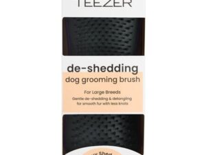 Perie de Par pentru Animale - Tangle Teezer Pet De-Shedding & Dog Grooming Brush for Heavy Shedding and Long-Haired Dogs