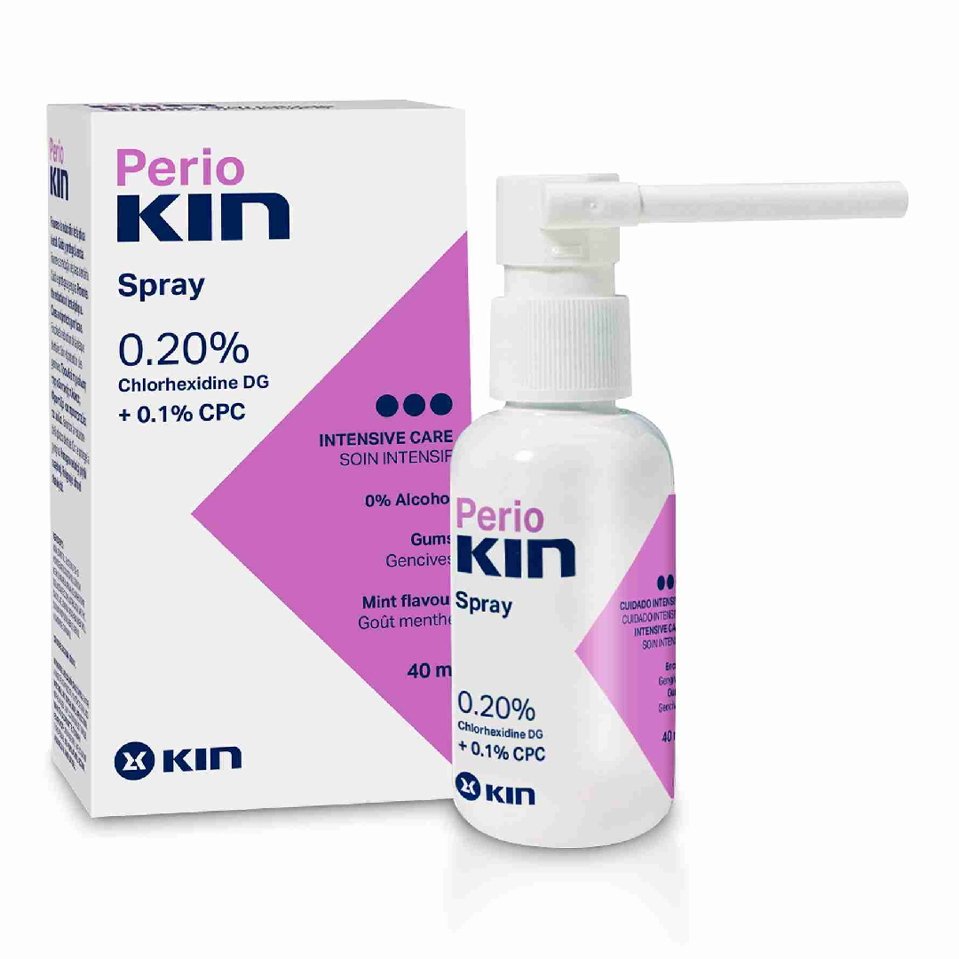 Reducere 10% - PerioKin spray gingival cu clorhexidina, 0.20%, 40 ml, Kin 1 PerioKin spray gingival cu clorhexidina