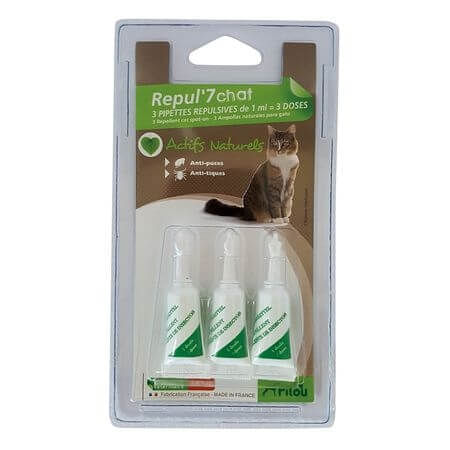 Reducere 20% - Pipeta Antiparazitara Pilou Pisica, 3 X 1 ml 2 3 X 1 ml