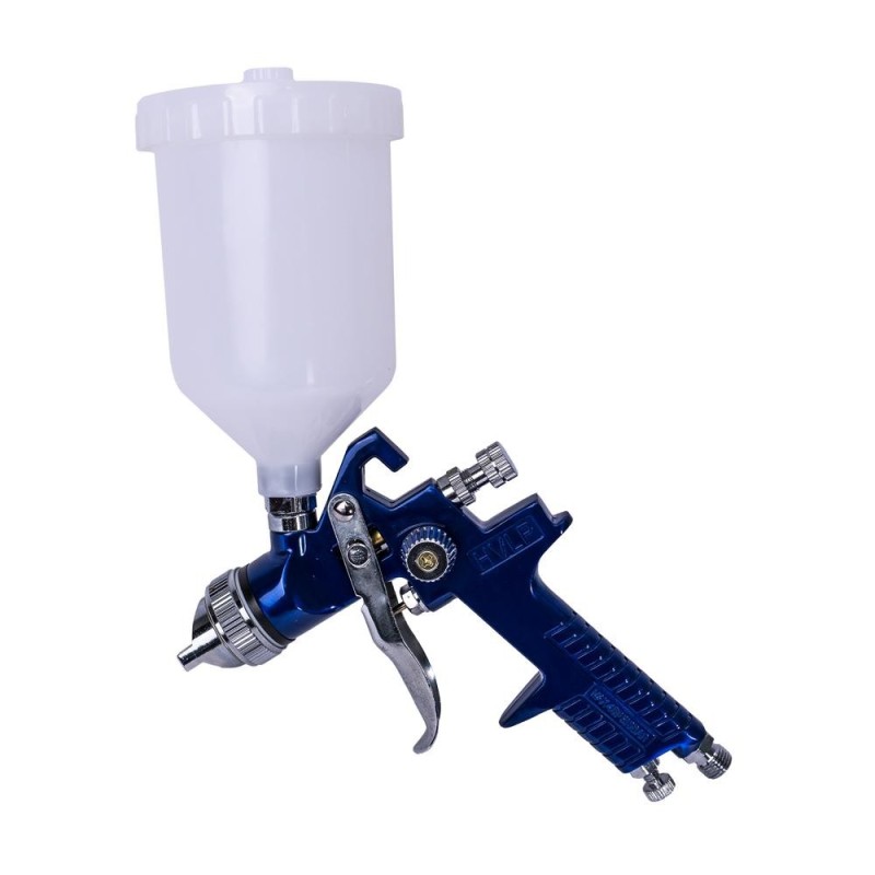 Reducere 14% - Pistol cu Aer Comprimat pentru Vopsit, Diametru Duza 1.8 mm, Capacitate Rezervor 600 ml 1 Pistol cu Aer Comprimat pentru Vopsit