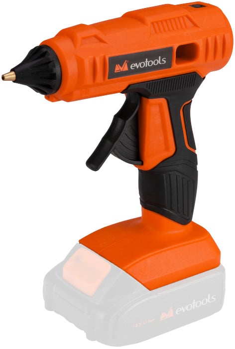 Reducere 58% - Pistol pentru Lipit fara Acumulator 20V ONE EPTO D: 11.5x150 mm Evotools 681327 1 Pistol pentru Lipit fara Acumulator 20V ONE EPTO D: 11.5x150 mm Evotools 681327