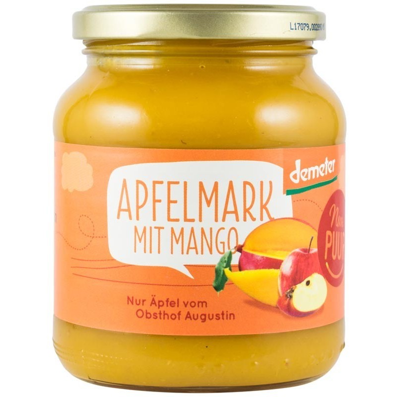 Reducere 14% - Piure Bio de Mere cu Mango, 360 g Nur Puur 1 Piure Bio de Mere cu Mango