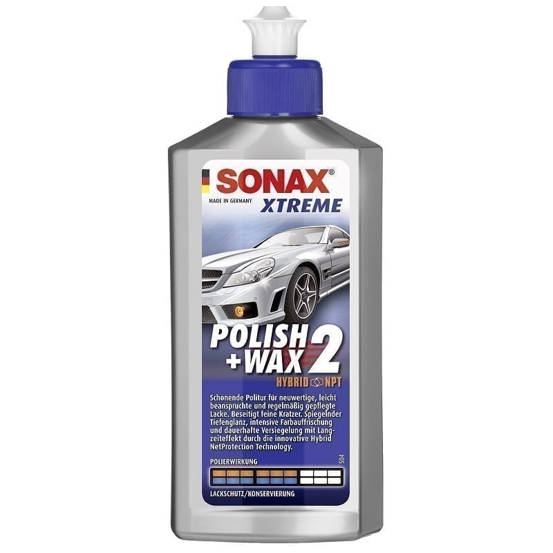 Reducere 14% - Polish cu Ceara, Polish&Wax 2, 250 ml, Sonax Xtreme 1 Polish cu Ceara