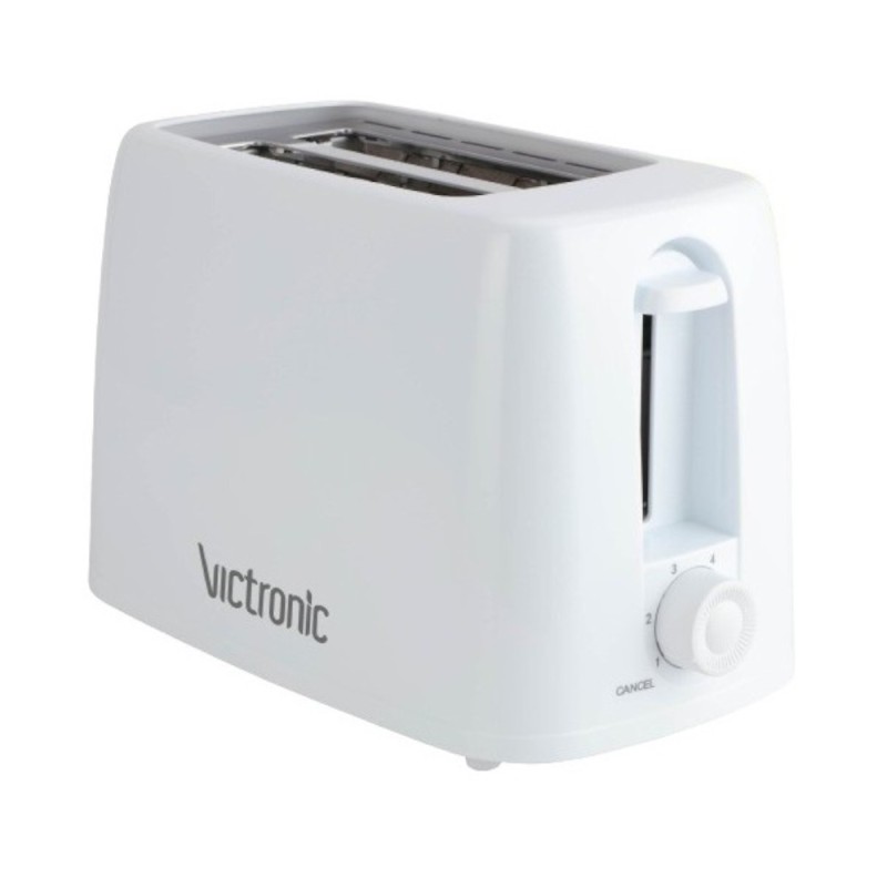 Reducere 14% - Prajitor pentru Paine, Alb, cu 2 Compartimente, 650 W, Victronic 1 Prajitor pentru Paine
