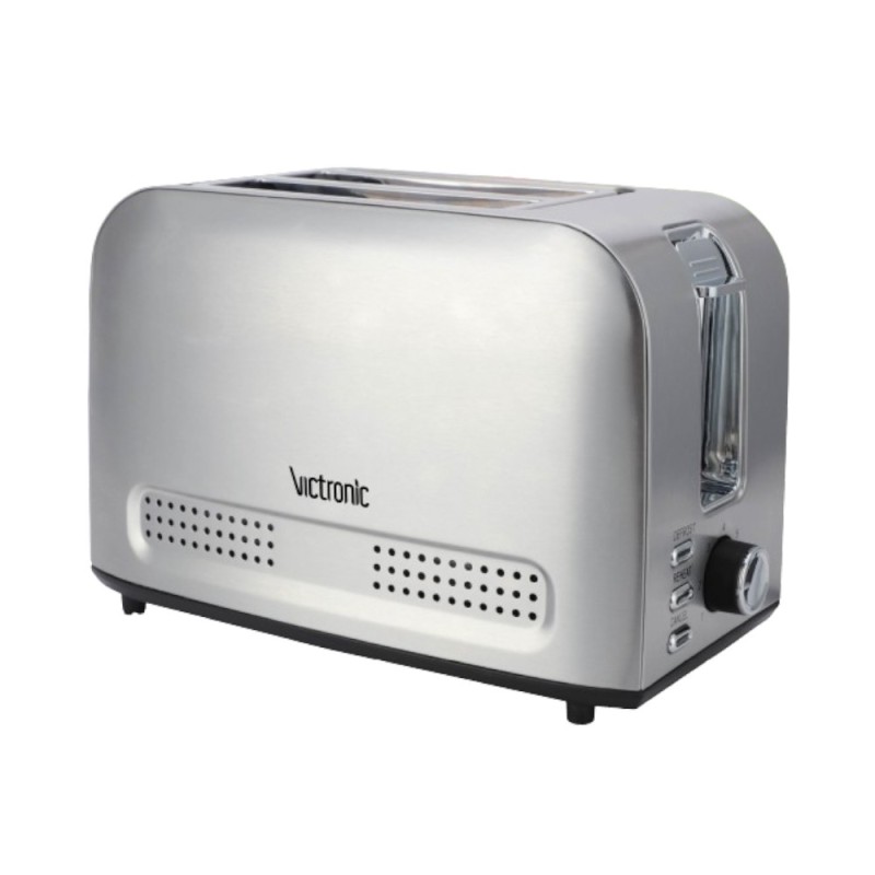 Reducere 14% - Prajitor pentru Paine, Carcasa din Inox, cu 2 Compartimente, 750 W, Victronic 1 Prajitor pentru Paine