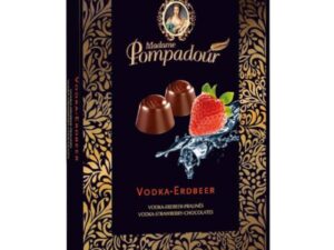 Praline Madame Pompadour de Ciocolata cu Vodka si Capsuni