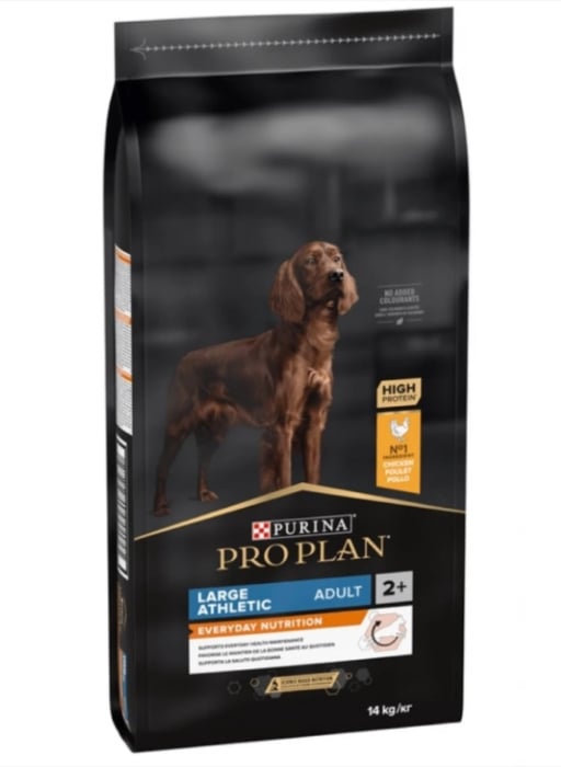 Reducere 37% - Pro Plan Large Athletic Adult, pui, 14kg 1 Pro Plan Large Athletic Adult