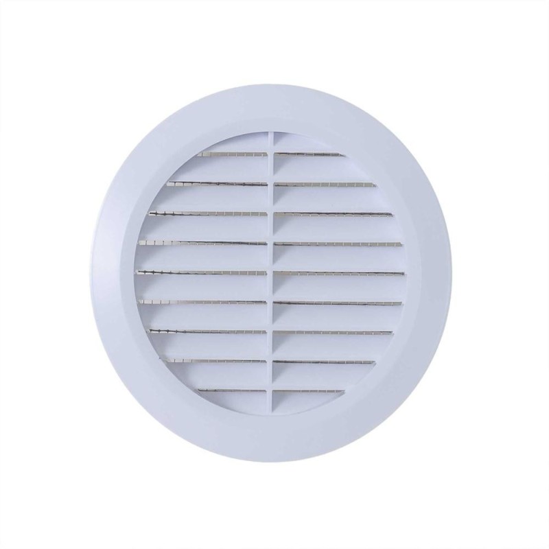 Reducere 14% - Rama Aerisire, Plastic, Alba + Mufa, D110 1 Rama Aerisire