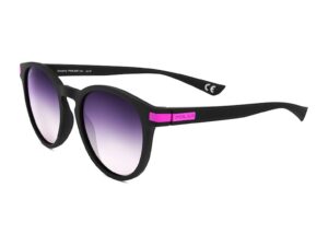 Ochelari de soare pantos unisex cu lentile polarizate - Negru/Roz