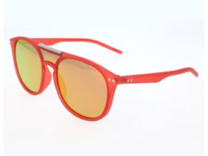 Ochelari de soare aviator unisex cu lentile polarizate - Caramiziu