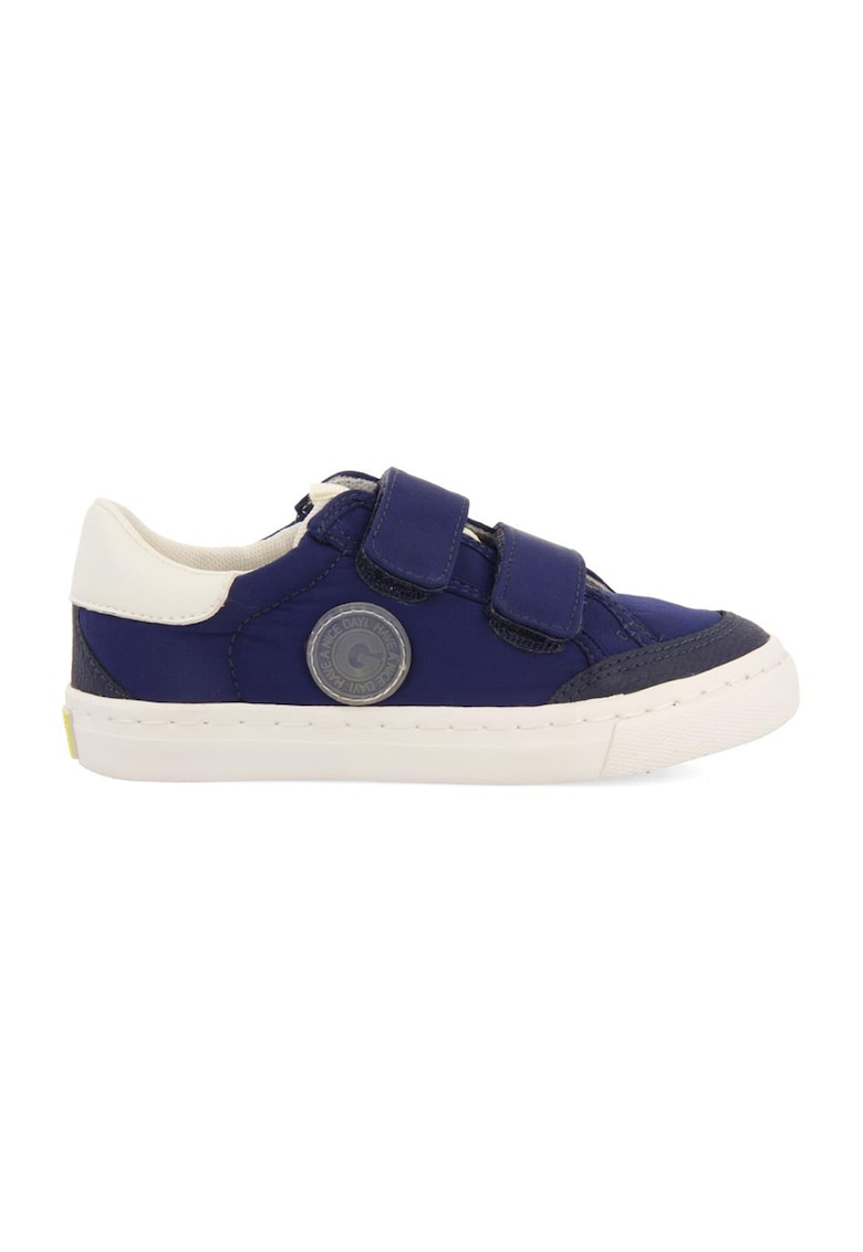 Reducere 68% - Tenisi cu velcro si garnituri de piele ecologica Heppner - Bleumarin 1 Tenisi cu velcro si garnituri de piele ecologica Heppner - Bleumarin