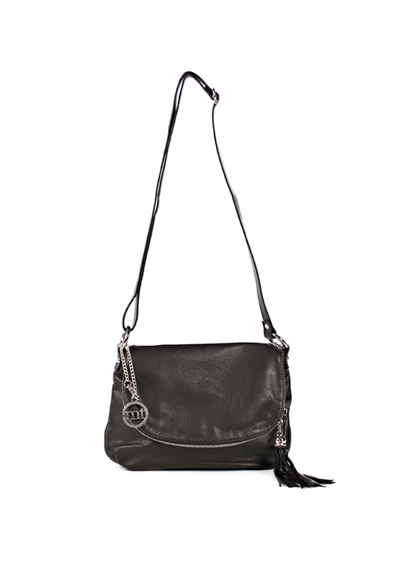 Reducere 81% - Geanta crossbody de piele Bausam - Negru - 20 x 27 x 5 cm 1 Geanta crossbody de piele Bausam - Negru - 20 x 27 x 5 cm