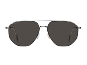Ochelari de soare aviator cu lentile uni - Argintiu