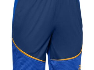 Bermude loose fit cu accente colorblock - Bleumarin - Bleumarin