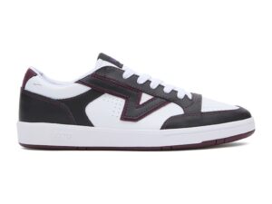 Pantofi sport de piele Lowland CC - Alb/Negru