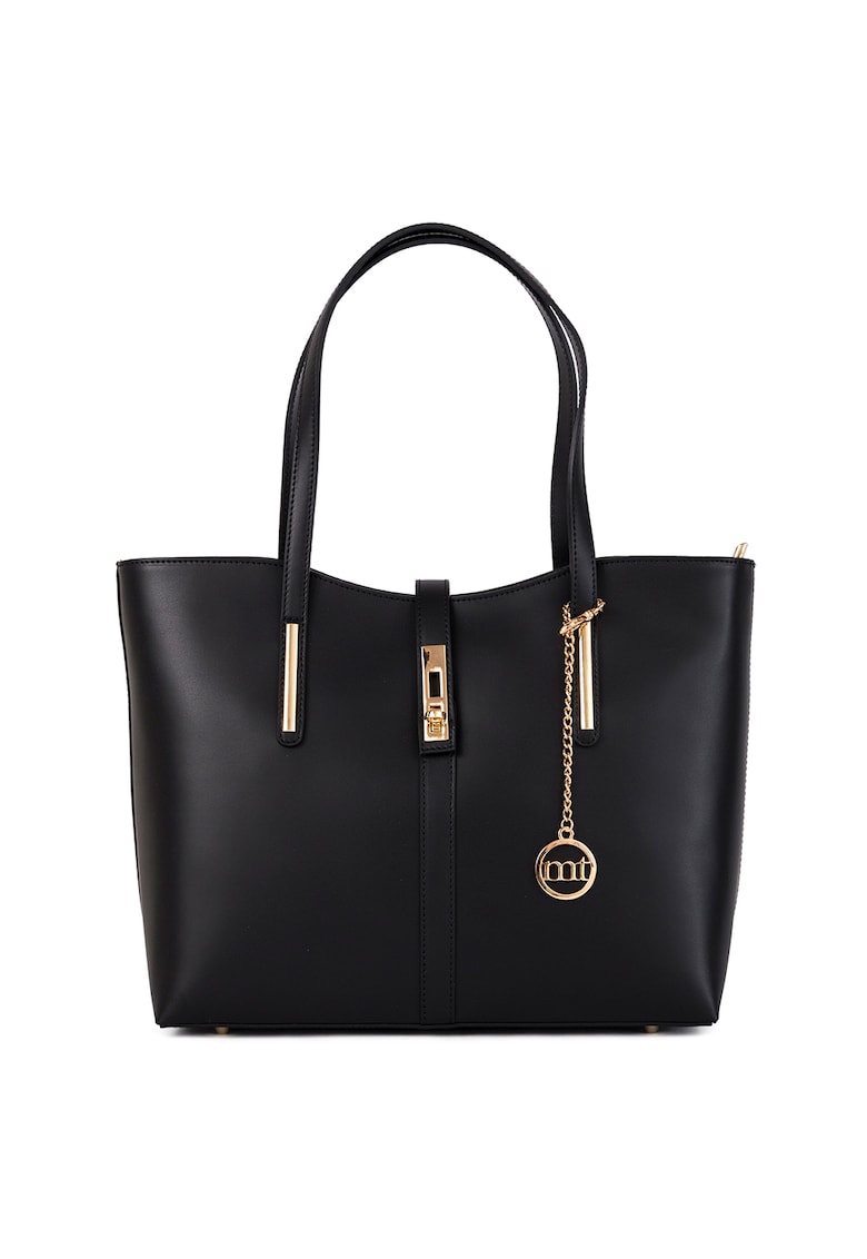 Reducere 72% - Geanta shopper de piele Como - Negru 1 Geanta shopper de piele Como - Negru