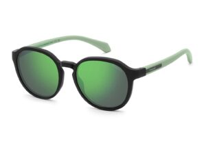 Ochelari de soare ovali polarizati - Verde/Negru